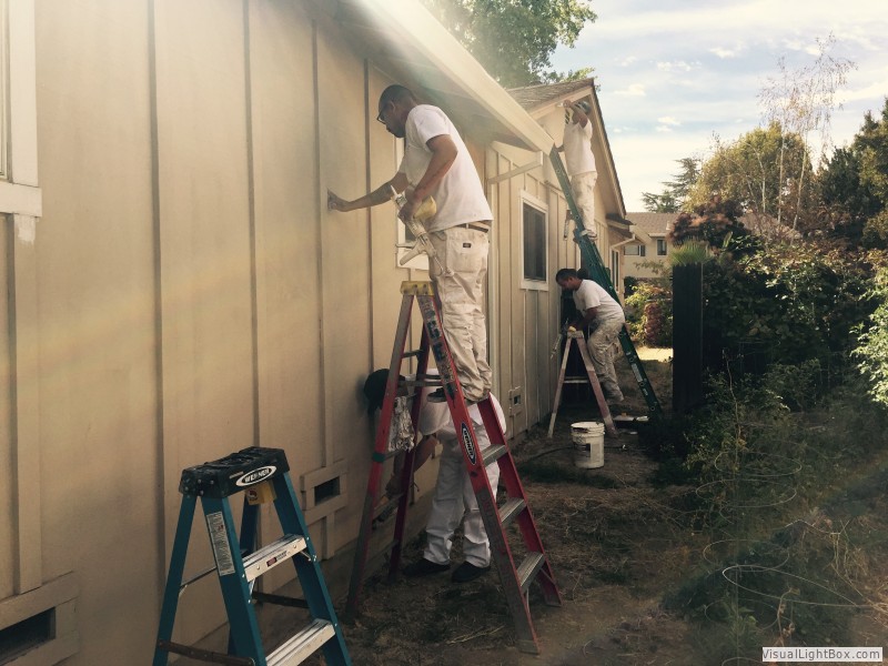 exterior house painters Lincoln CA